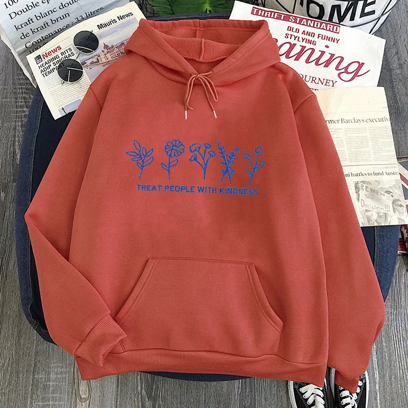 

Inspiration Sweatshirt Treat People with Kindness Hoodies TPWK Unisex Sweatshirt Cool Fashion Tops Fan Gifts Korean