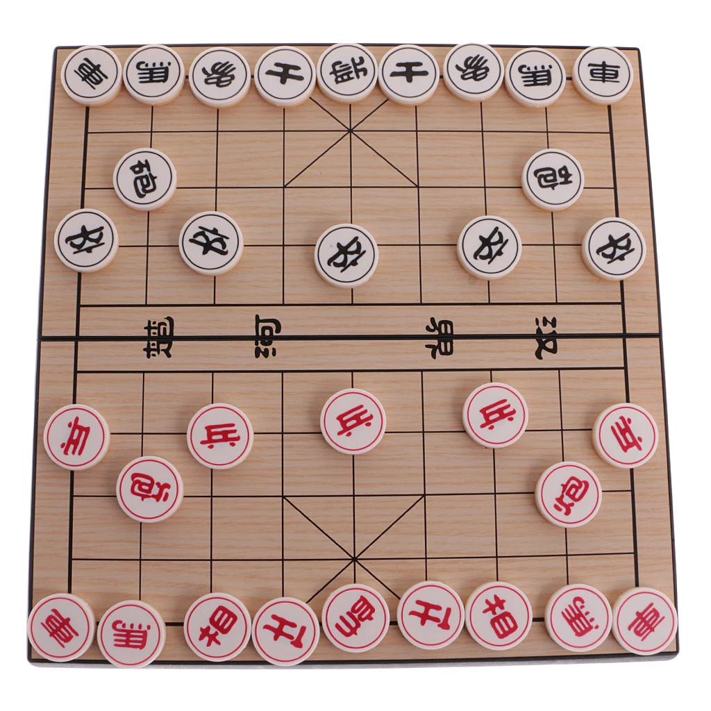 Китайский шахматный Магнитный дорожный набор Xiangqi для настольной игры