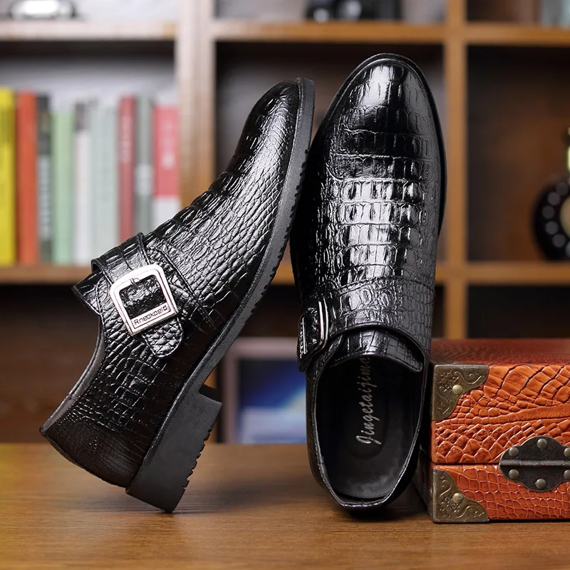 Мужские кожаные туфли оксфорды SexeMara роскошные Брендовые повседневные Мокасины