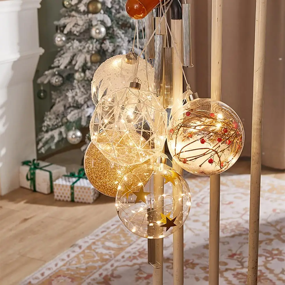 

Светодиодный шар, отличный светодиодный светильник для рождественской вечеринки, портативный многоразовый подвесной светящийся шар