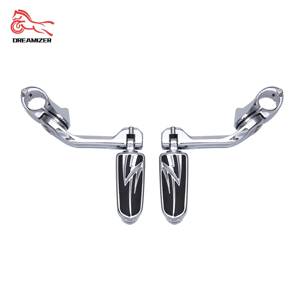 

32mm 1-1/4" Motorcycle Foot Pegs Highway Pedals Footrest For Harley Davidson Touring Road Electra Street Glide King Xl 883 1200