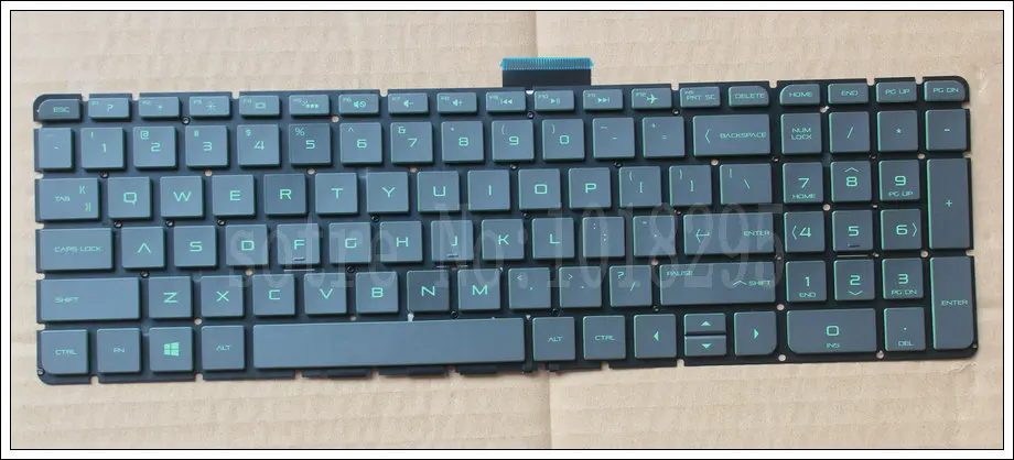 Новая клавиатура для ноутбука HP Pavilion 15 AK AK000 AK001tx AK004 AK030 noframe черная с подсветкой