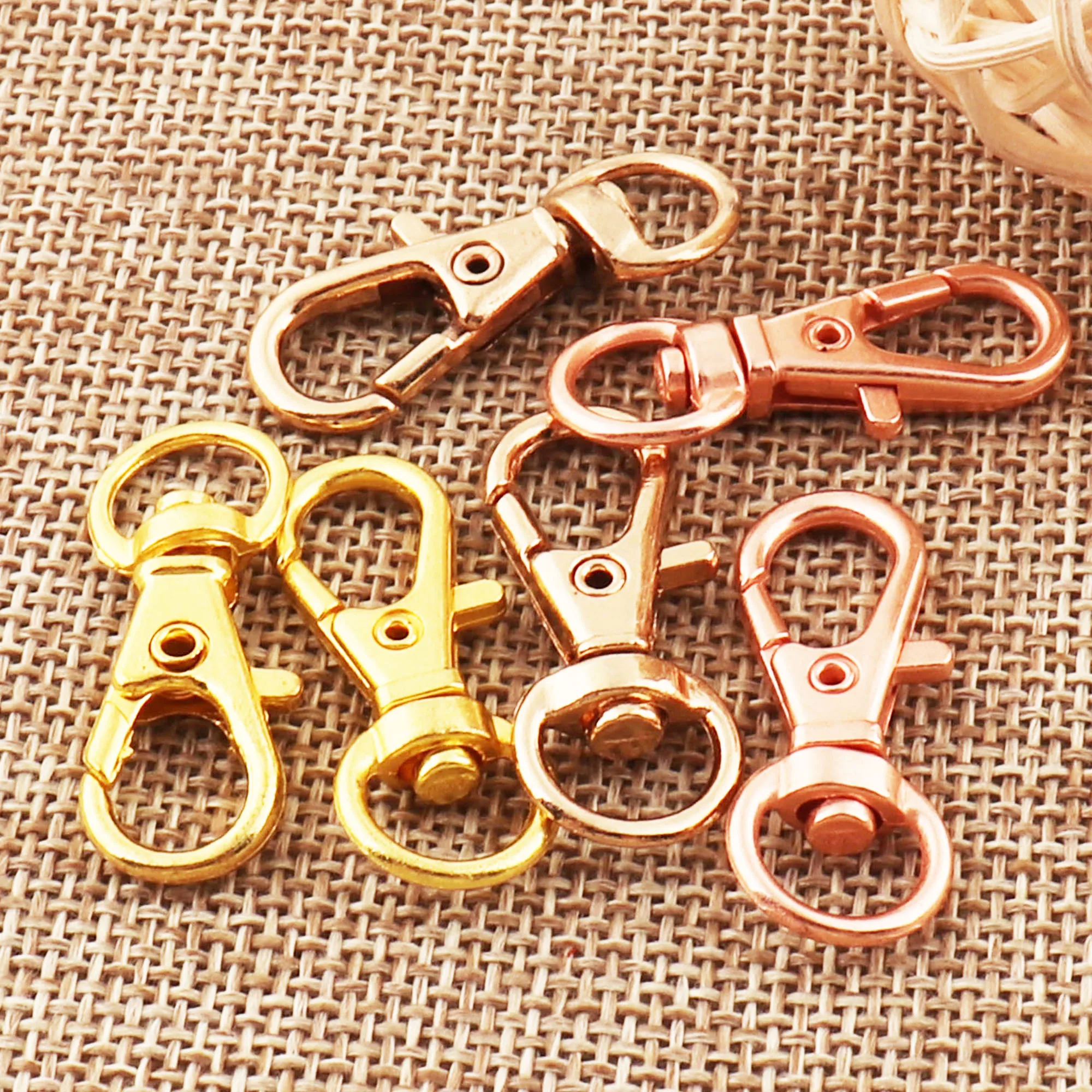 Застежка карабин для кошелька 30 шт.|Пряжки и крючки| |