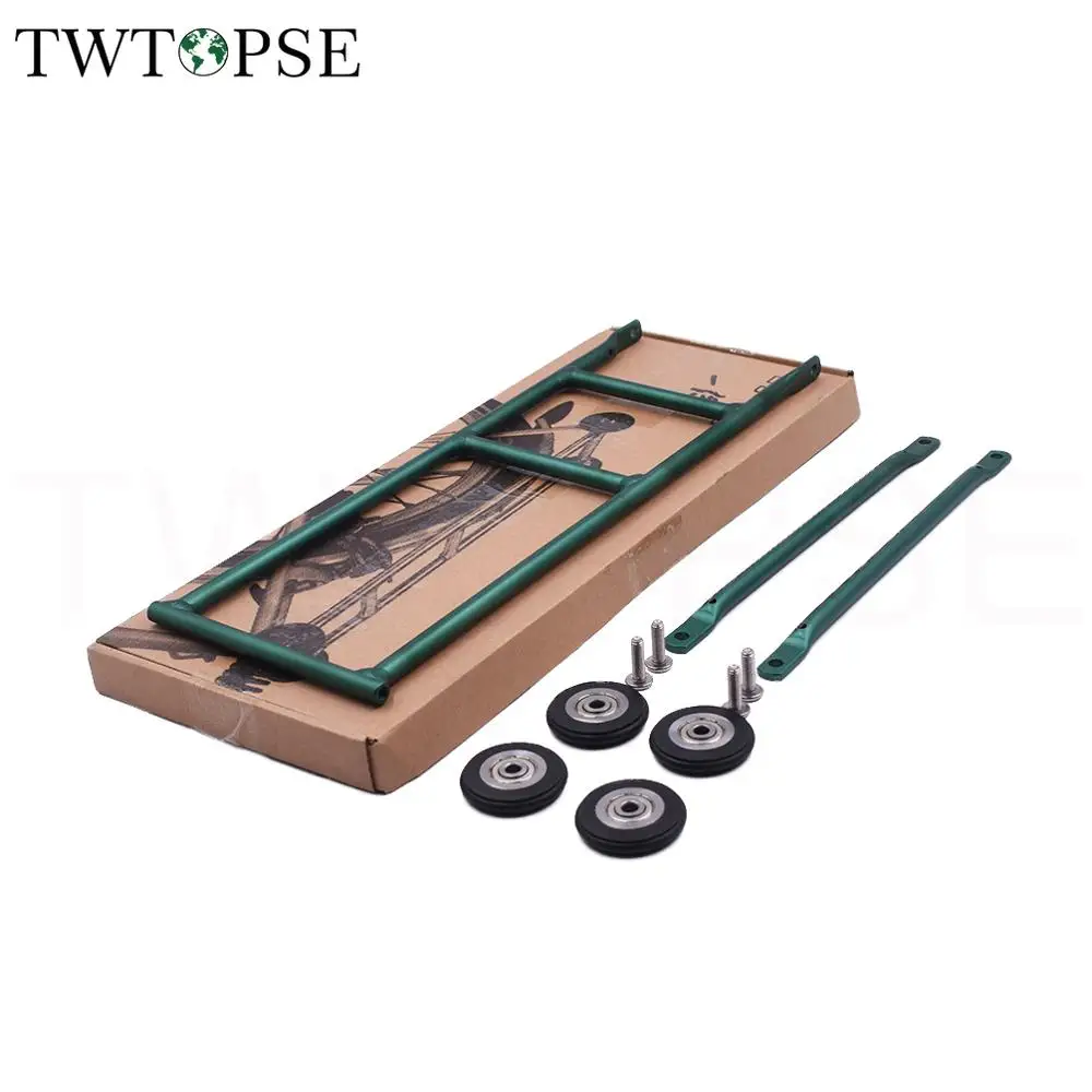 Велосипедные стойки TWTOPSE с ЧПУ для складного велосипеда Brompton 4 легкими колесами