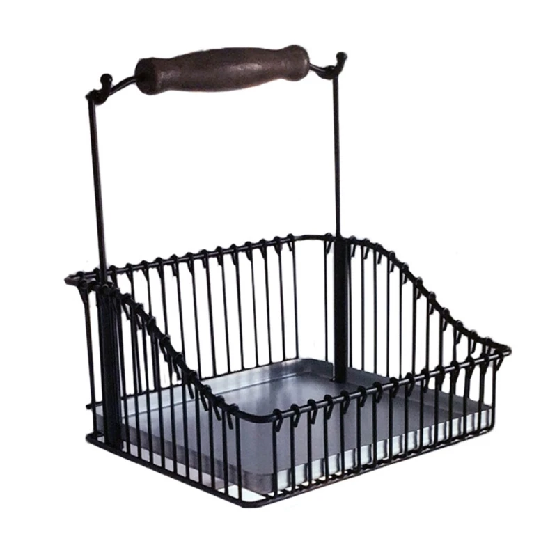 

Storage Bin Under Shelf Wire Rack Cabinet Basket Kitchen Organizer Cupboard Home Supplies Finishing Holder