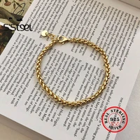 ssteel 925 sterling silver bracelets for women gold bracelet pulseras plata de ley mujer bransoletki damskie fine jewelry