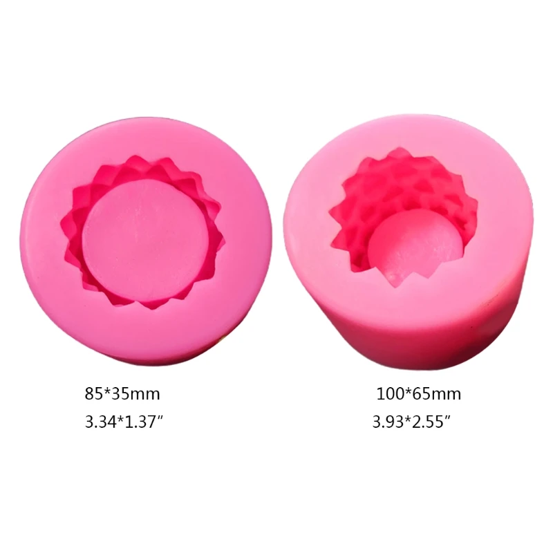 

3D Pine Cone Candle Holder Epoxy Resin Mold Candlestick Silicone Mould DIY Handmade Crafts Home Decoration Casting Tool