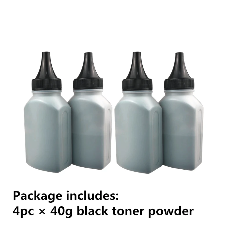 4Black toner 4 черный тонер и 4 черный чип совместимый с Xerox Phaser 6000 6010 workцентр 6015 тонер и чип для 106R01630 106R01634 - Цвет: 4Black toner