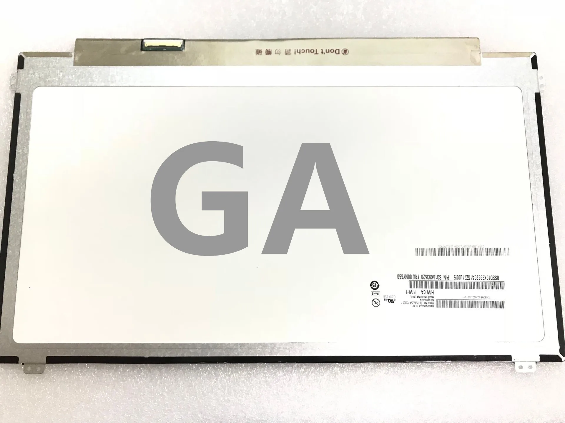 

15.6 " LCD screen display nontouch for Lenovo P51 P50 B156ZAN02.1 3840*2160 free shipping