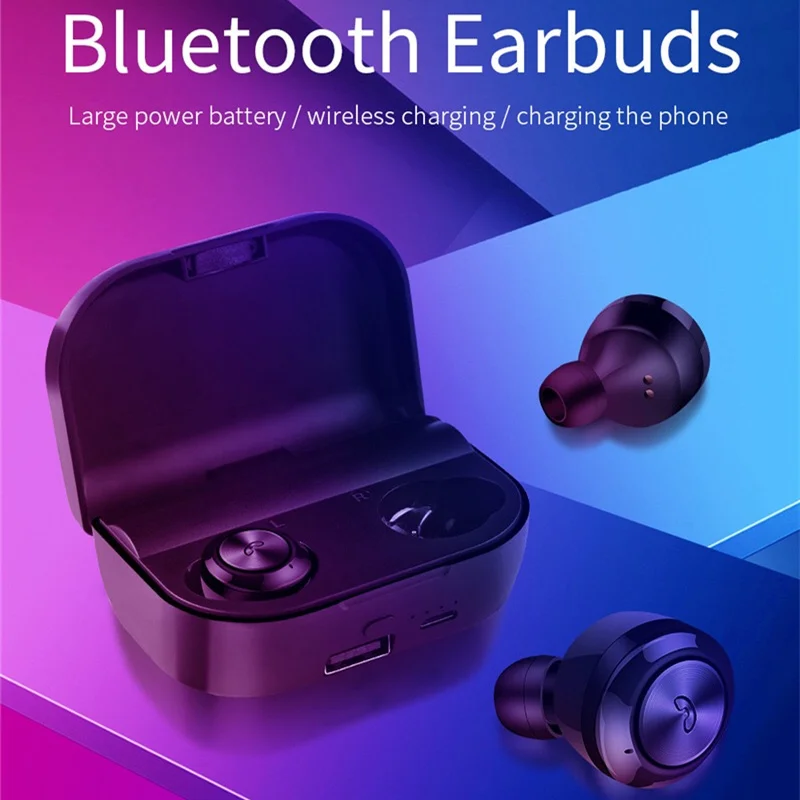 Беспроводная Bluetooth гарнитура 10 часов работы водонепроницаемая|Наушники и