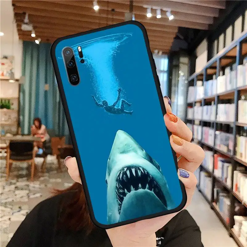 

Ocean Whale Sharks fish Phone Case For Huawei honor Mate P 9 10 20 30 40 Pro 10i 7 8 a x Lite nova 5t