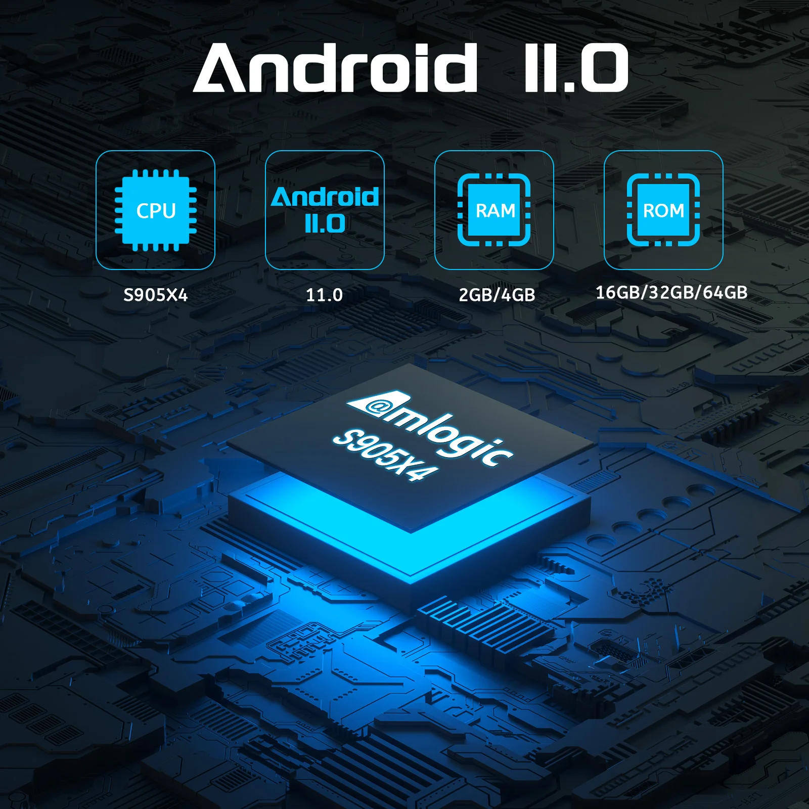 ТВ-приставка Transpeed Amlogic S905X4 Android 11 4K 8K 3D видео Быстрый ТВ приемник BT4.0 двойной Wifi
