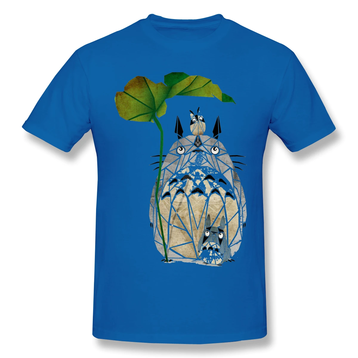 

Men Clothing Studio Ghibli Japanese Anime T-Shirt Totoro And Cie Art Fashion Short Sleeve