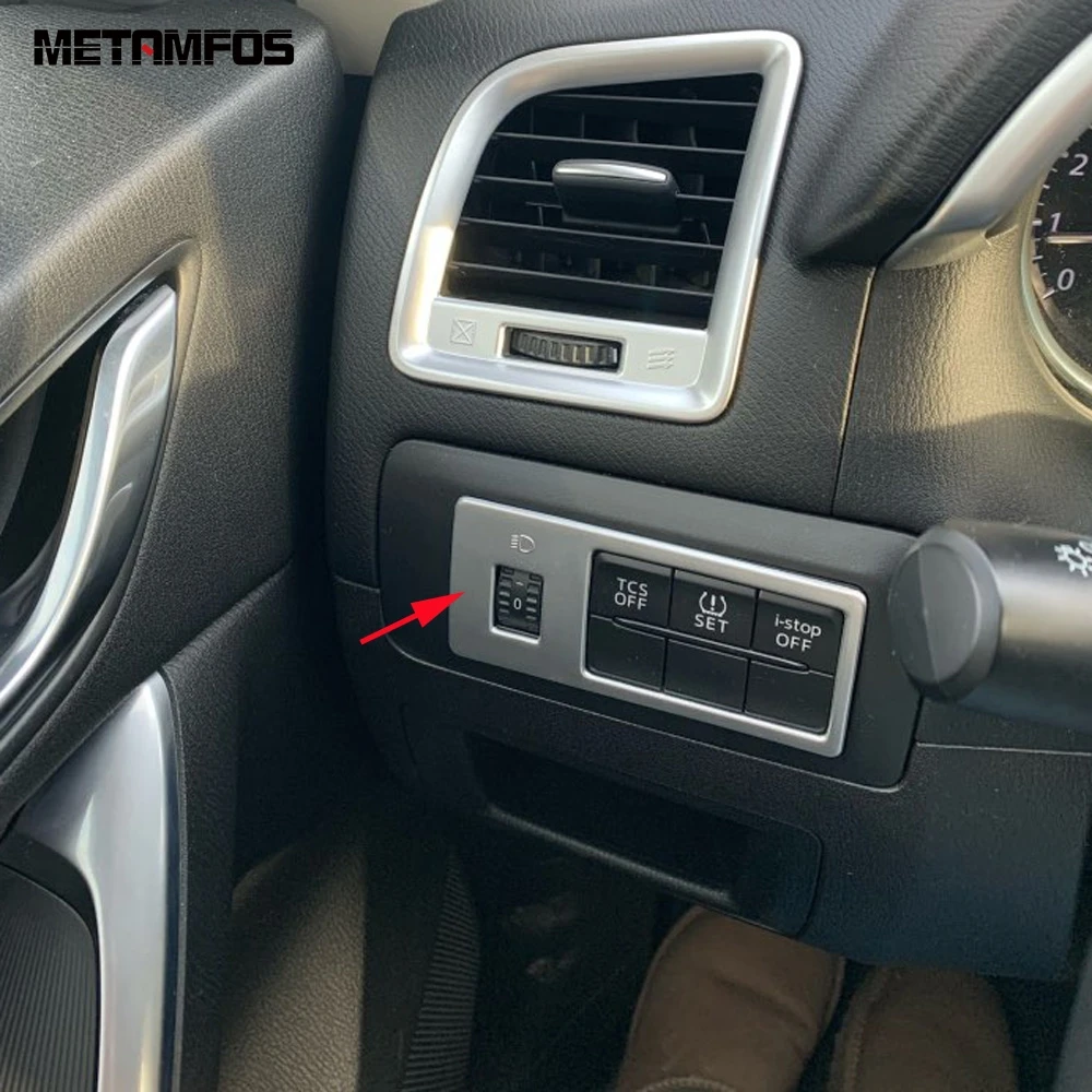 Для Mazda CX 5 CX5 2012 2016/CX 3 CX3 2015 2021 головной светильник лампа переключатель крышка