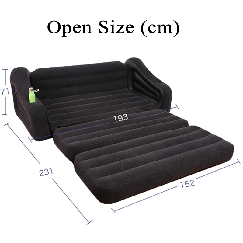 Двойной складной диван надувной кровать обеденный перерыв секционный стул пуф
