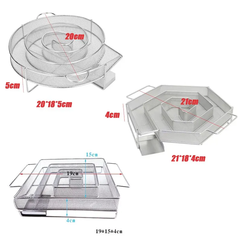 Коробочка для барбекю генератор холодного дыма приготовления семги бекона рыбы