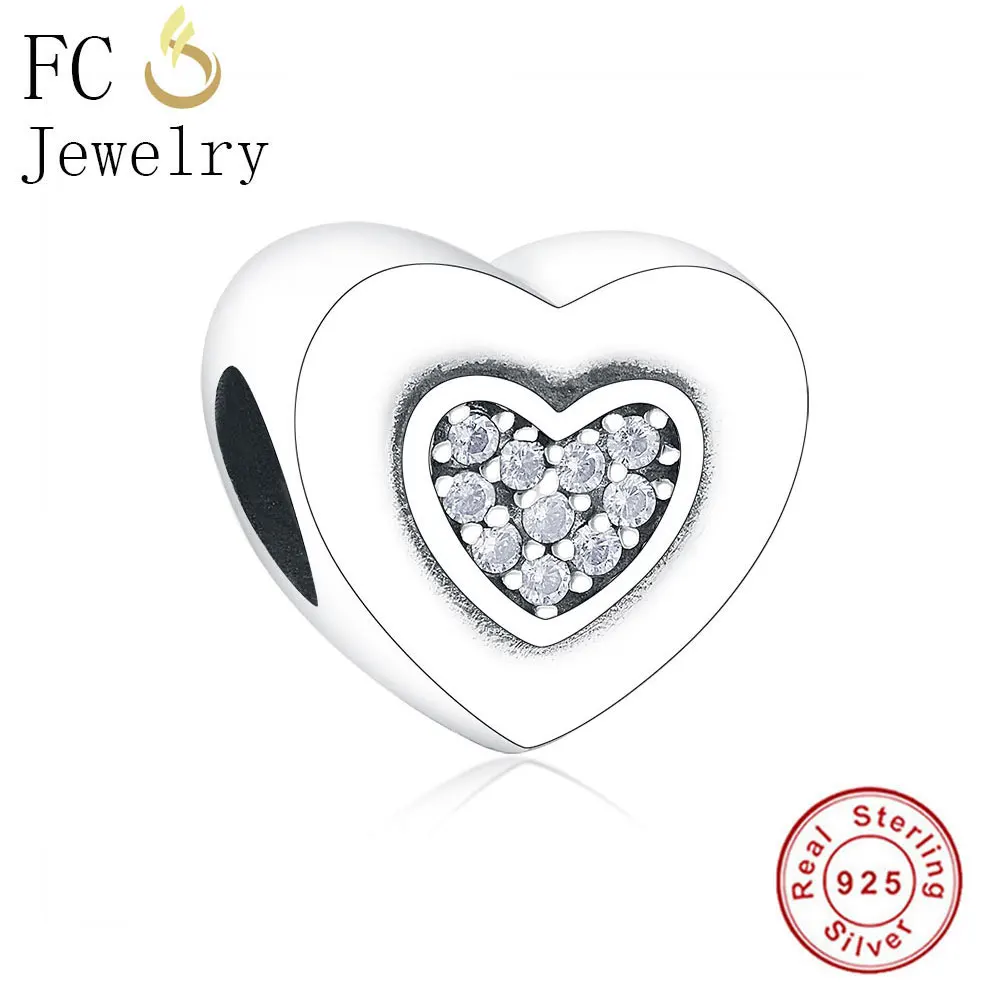 FC ювелирное изделие, браслет Pandora, 925 серебро, мультяшное животное, мини мышка, розовый цвет, эмаль, бисер, изготовление, Берлок - Цвет: FC0267