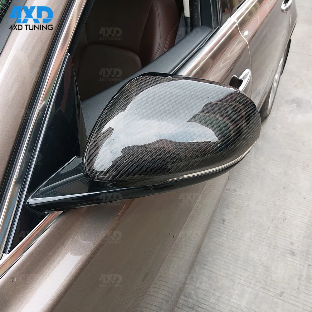 Зеркальный чехол XJ для Jaguar XE XKR XF XK карбоновое боковое зеркало заднего вида 2011 2012