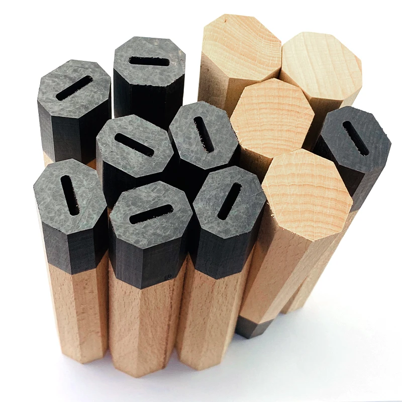 1 шт. ручка для кухонного ножа из Букового дерева и черного | Инструменты