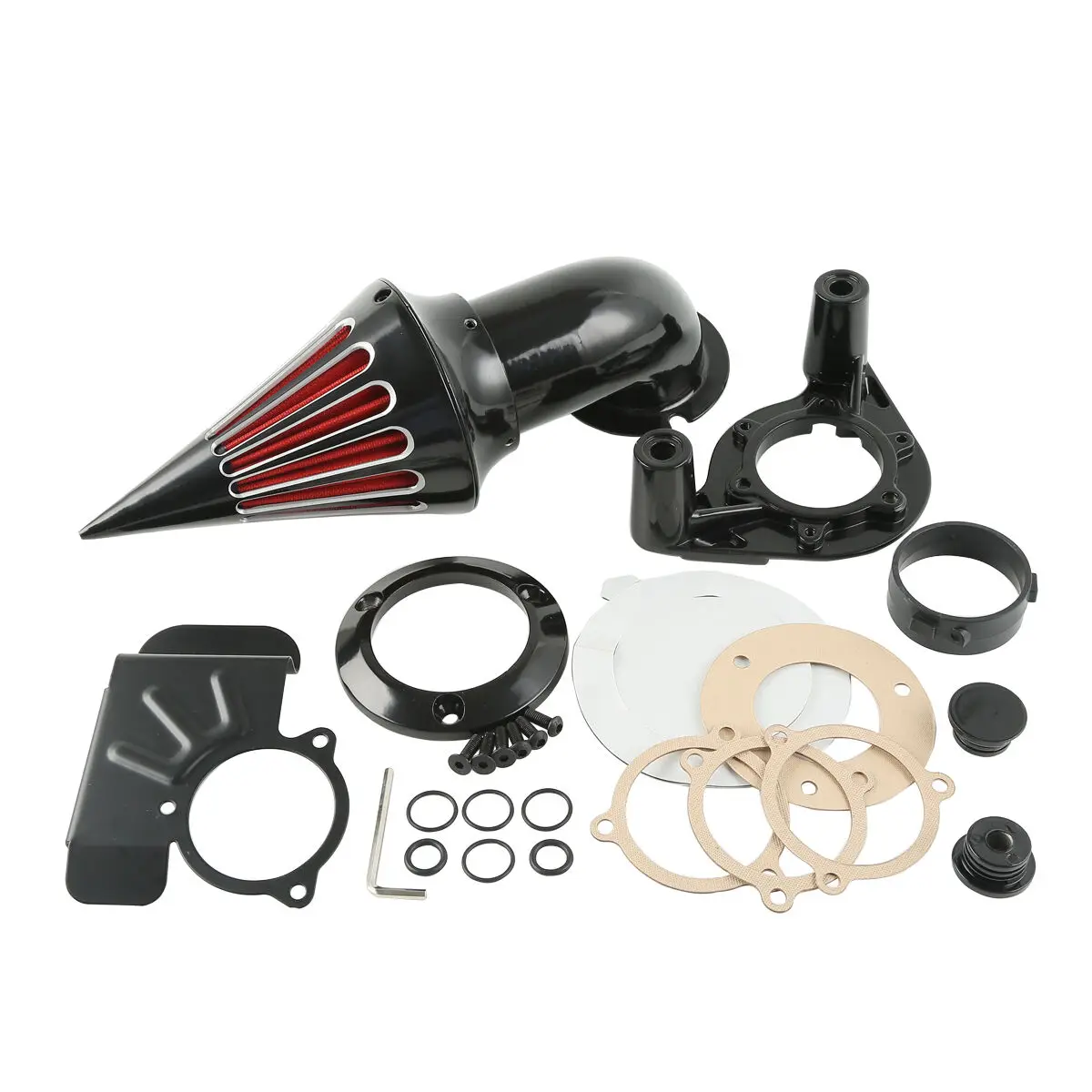 Мотоциклетный воздушный очиститель с шипами в комплекте впускной фильтр для Harley