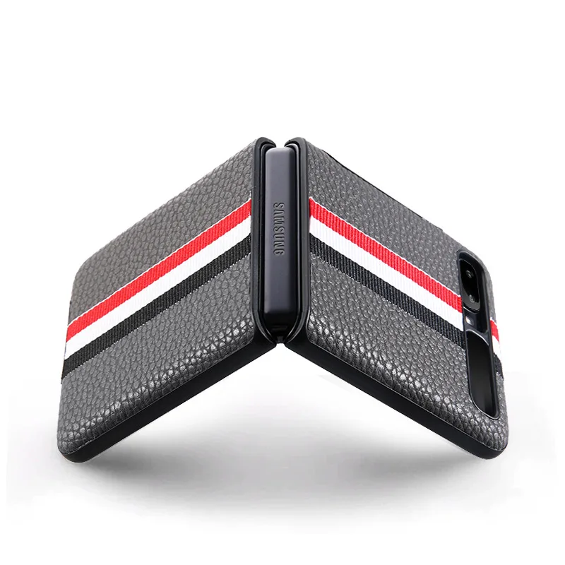 

Leather Case For Galaxy Z Flip Case