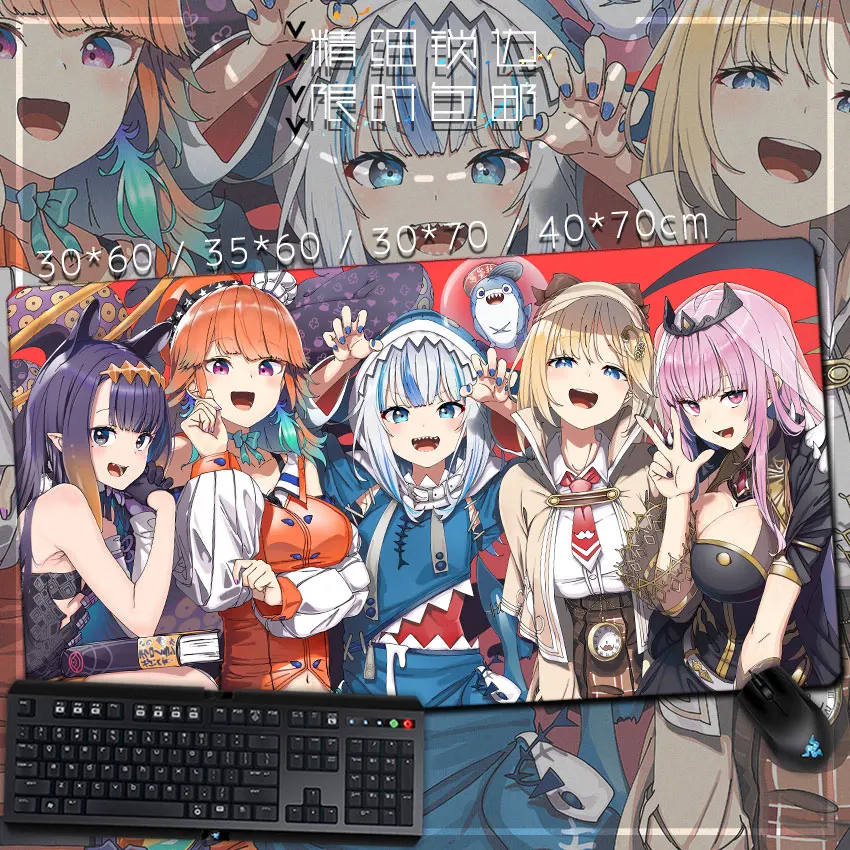 Настольный коврик с изображением акулы