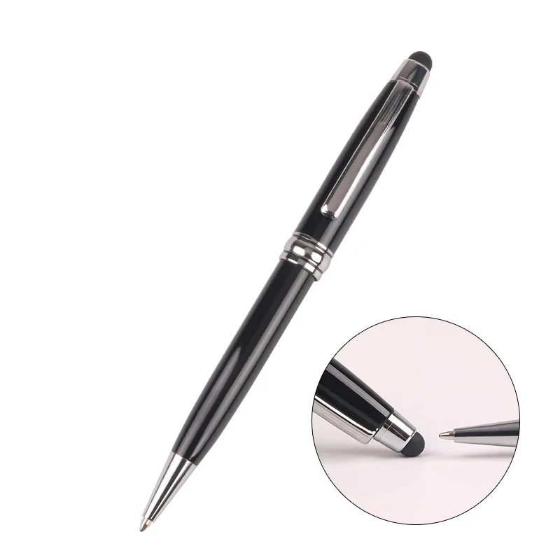 

Metal touch screen ballpoint pen business AD gift handwritten stylus