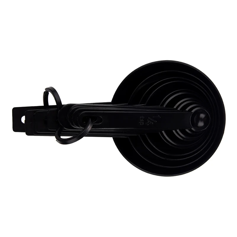 

AU42-Пластиковые мерные ложки, чашки, Измерительный набор для выпечки кофе-черный