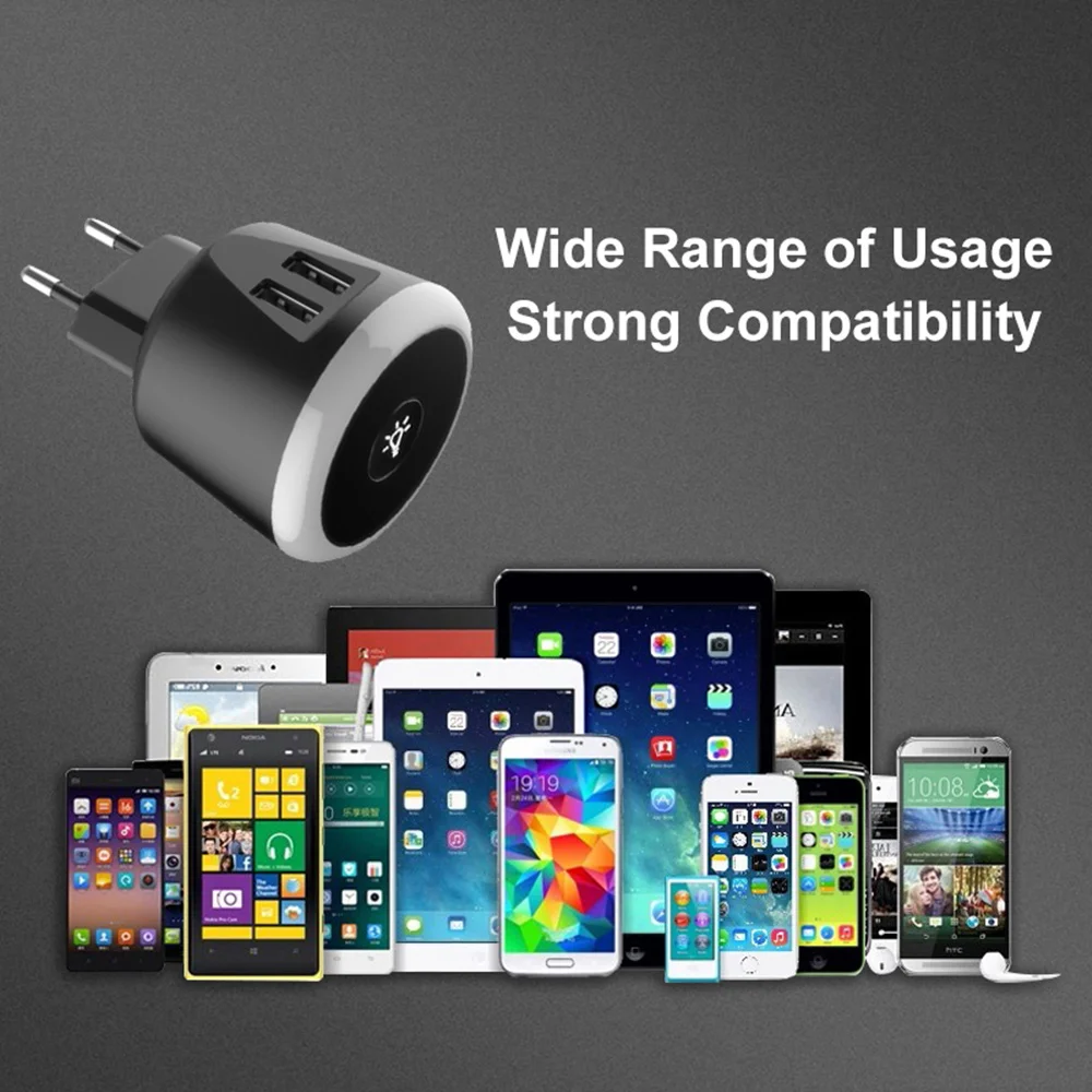 PHOMAX USB зарядное устройство умный светодиодный быстрое для телефона iPhone X Xs 8 iPad