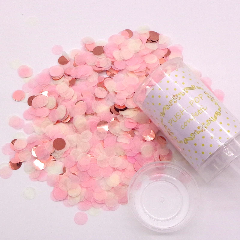 1 комплект богатые цвета пуш ап конфетти пушки для детского душа товары вечеринки