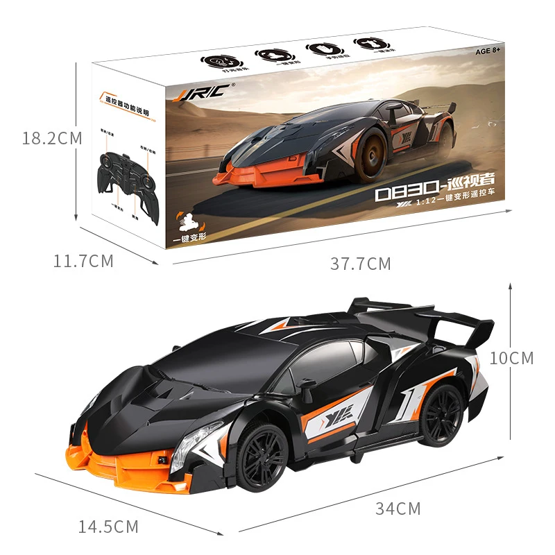 One Key Induction Deformation Remote Control Car RC 1:12 2.4G 25 Minutes Music Dance Gift Wireless Kids Toys |