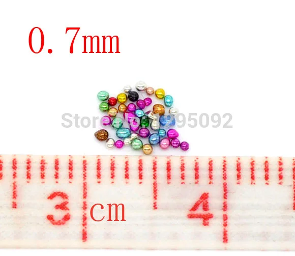 50 г смешанные микро шарики из кристалла икры стеклянный трендовая Икра