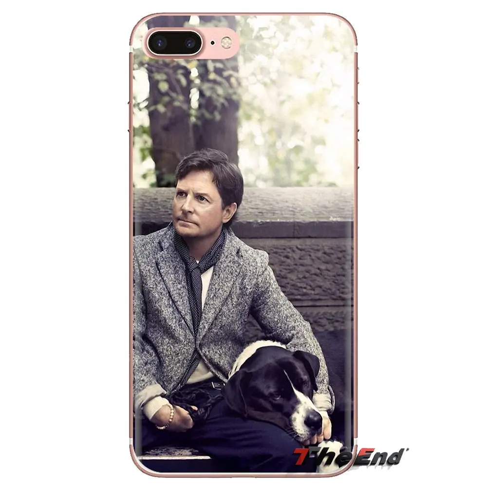Michael J. Fox Canadian actor Art TPU Case For iPhone XS Max XR X 4 4S 5 5S 5C SE 6 6S 7 8 Plus Samsung Galaxy J1 J3 J5 J7 A3 A5 |