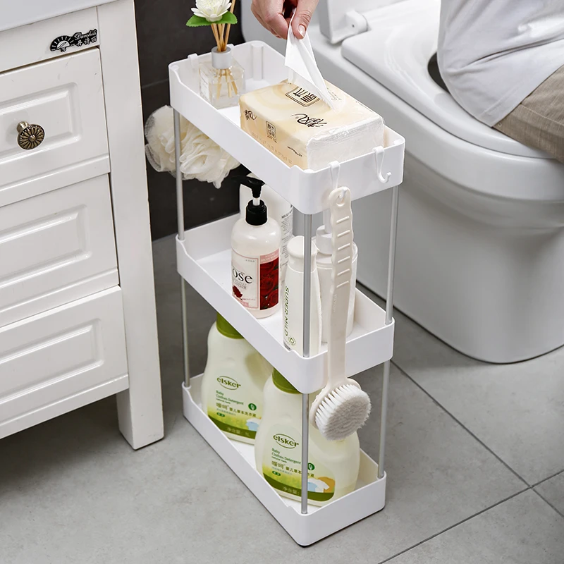 Новая Полка для ванной 2/3 слоя стойка хранения аксессуары комнаты продукты органайзер шампуня мыло корзинка