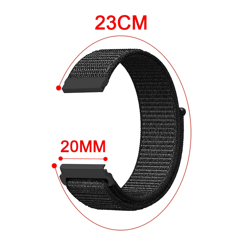 Холст Волшебная наклейка ремешок для Amazfit GTS сменный ремешок для часов Huami Amazfit GTS холст Смарт часы ремешок аксессуары