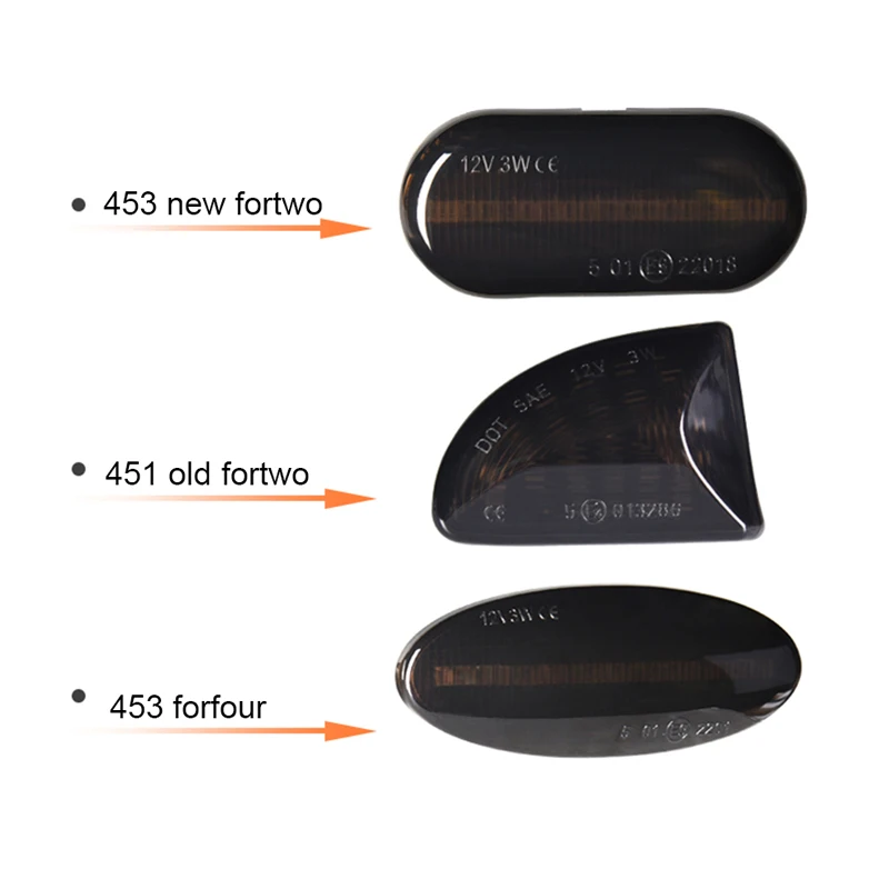 2 шт. автомобиля Fender поворота СИД светильник рулевая фара боковой сигнал для