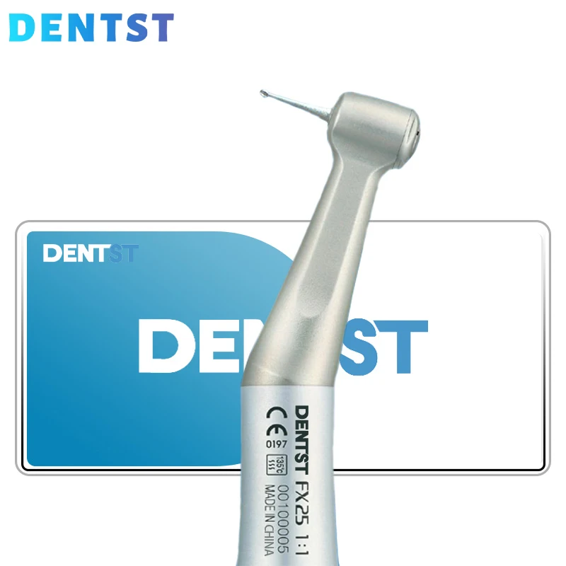 Стоматологический наконечник с углом наклона 1:1 Dentst FX25 внешний для распыления