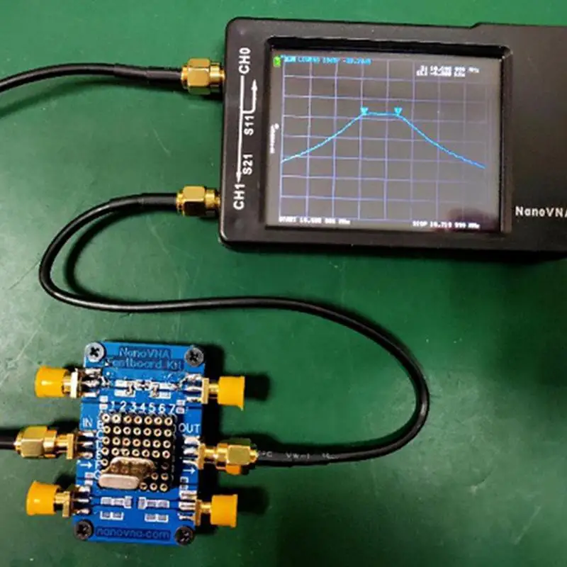 RF Demo Kit для NanoVNA VNA тестовая плата Vector сетевой тестовый фильтр аттенюатор|Детали и