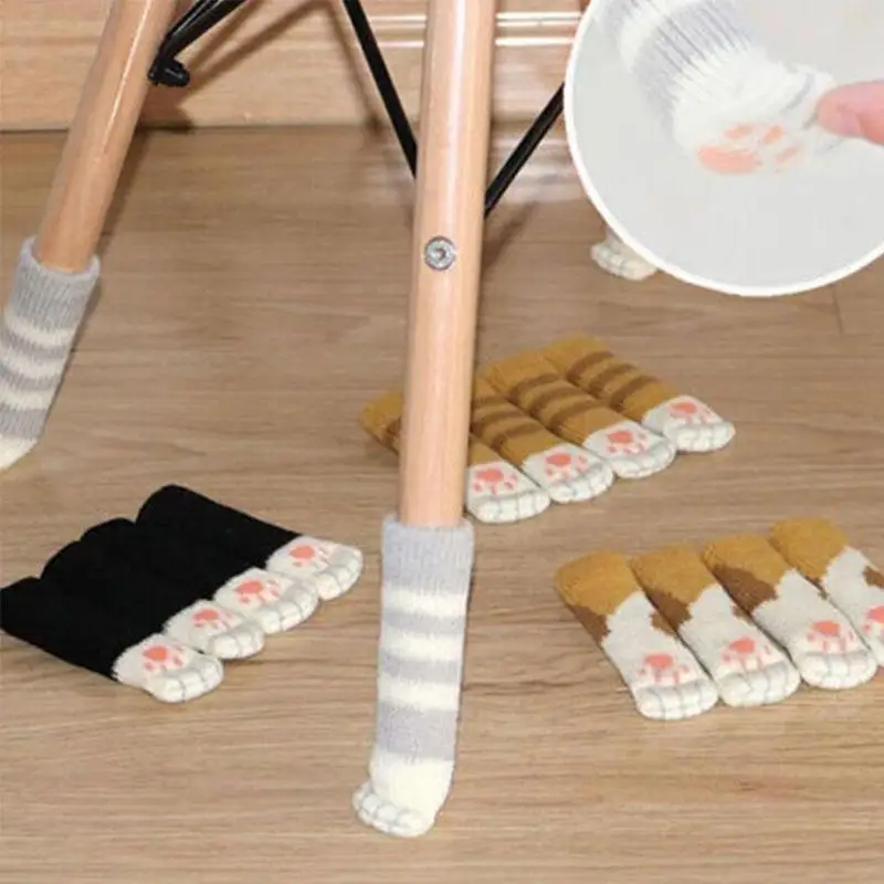 Комплект из 4 предметов с персонажами мультфильмов Нескользящие трикотажные