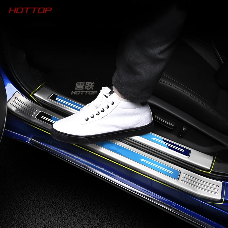 Накладка на порог двери автомобиля из нержавеющей стали для Honda Accord 10th 2018 2019