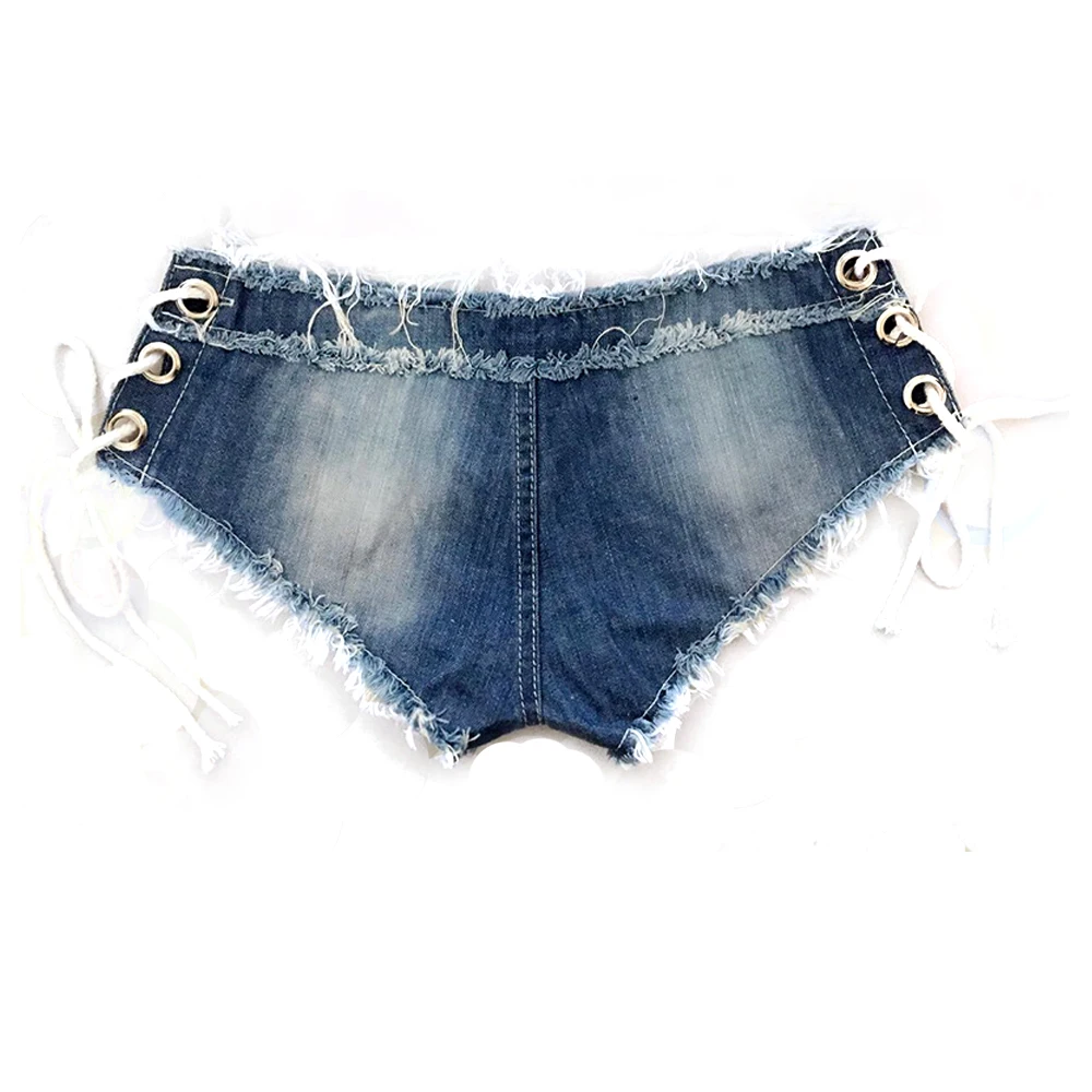 Women Shorts Jeans Summer Mini Shorts Sexy USA Flag Print Hole Destroyed Booty Denim Short Feminino mujer Plus Size Shorts