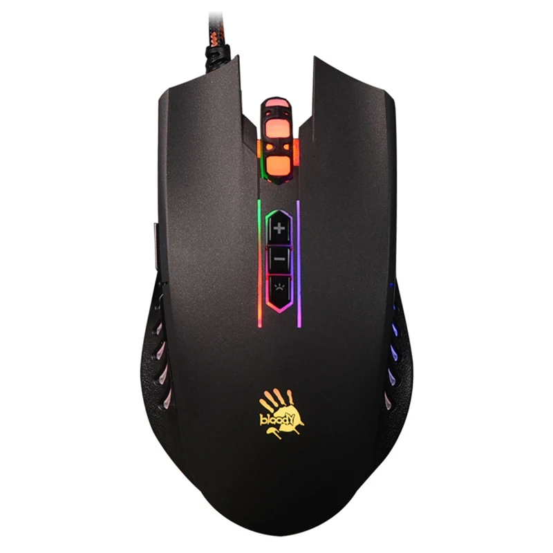 Мышь A4 Bloody Q81 проводная USB черный|Мыши| |