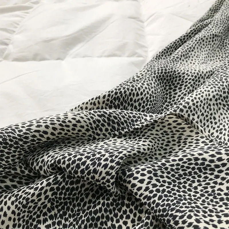 

Summer Female Long Casual A-line Leopard Print Woman Skirts Empire Sashes Thin Fish Tail Woman Skirt