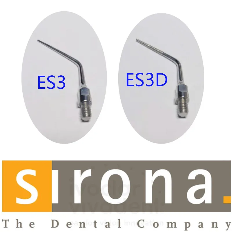 

2 pieces/set Dental Ultrasonic Scaler Tip ES3, ES3D Compatible with Sirona