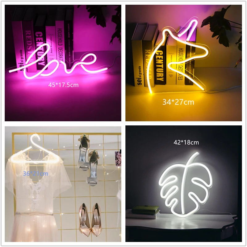 Неоновые светодиодсветодиодный вывески полного типа крутой настенный