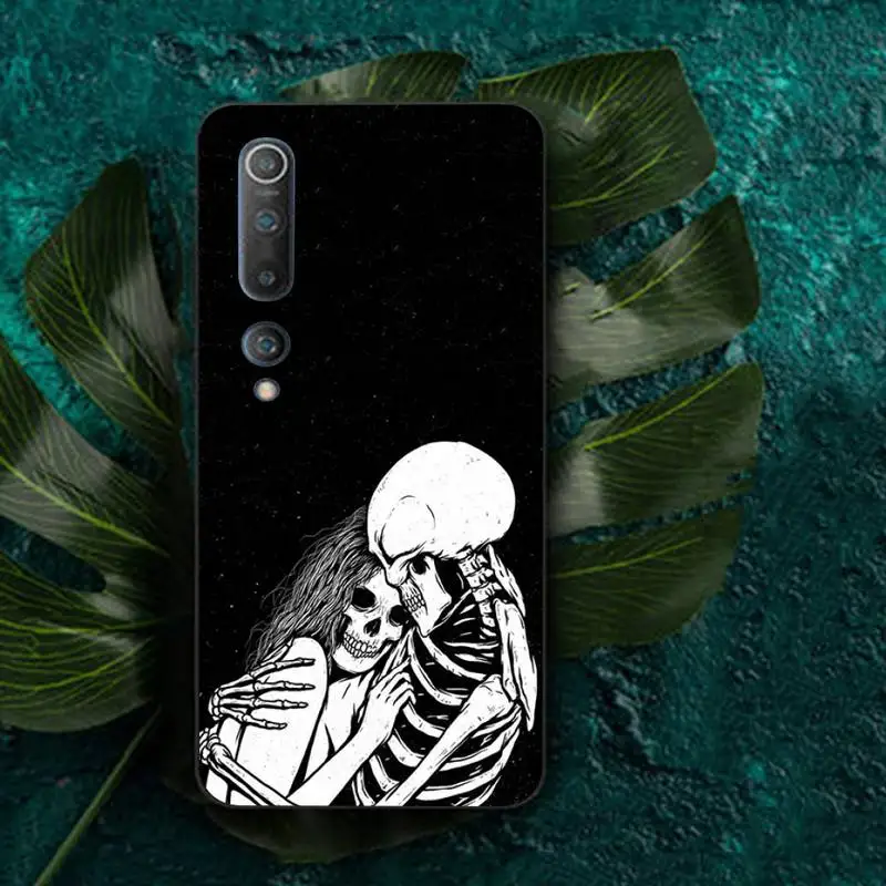 FHNBLJ ручной каркас с черепом для RedMi note 7 8 9 6 5 4 X pro 8T 5A | Мобильные телефоны и