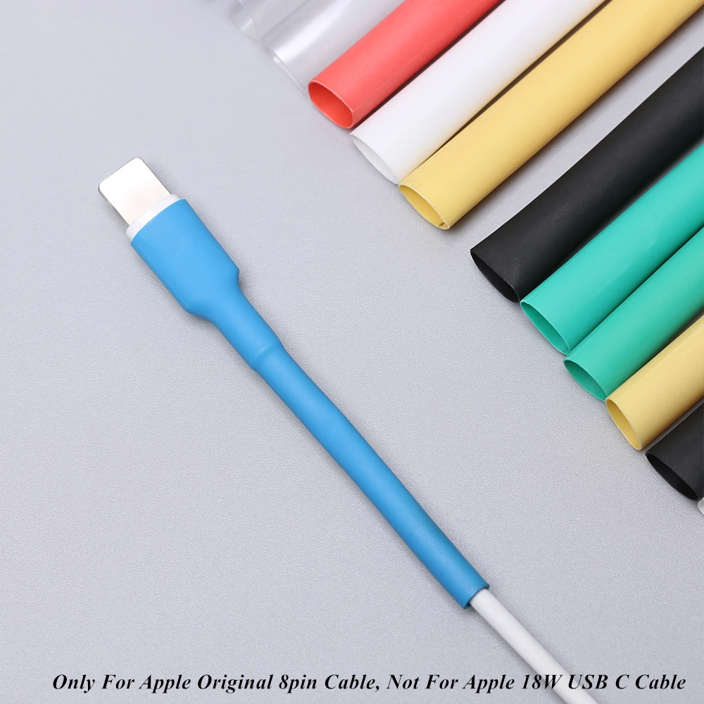 12 шт. разные цвета цифровые коаксиальные кабели Защитная термоусадочная трубка