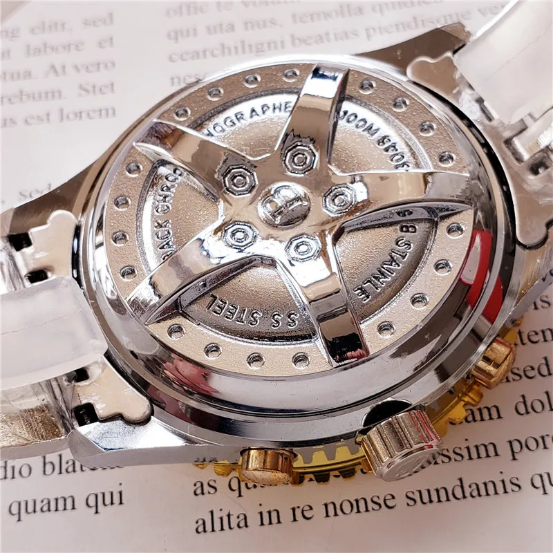 

2021 New Automatic Mechanical Watch Men Tourbillon Hollow Waterproof Men'S Watches Brand Men Hour Wristwatches Male Clock