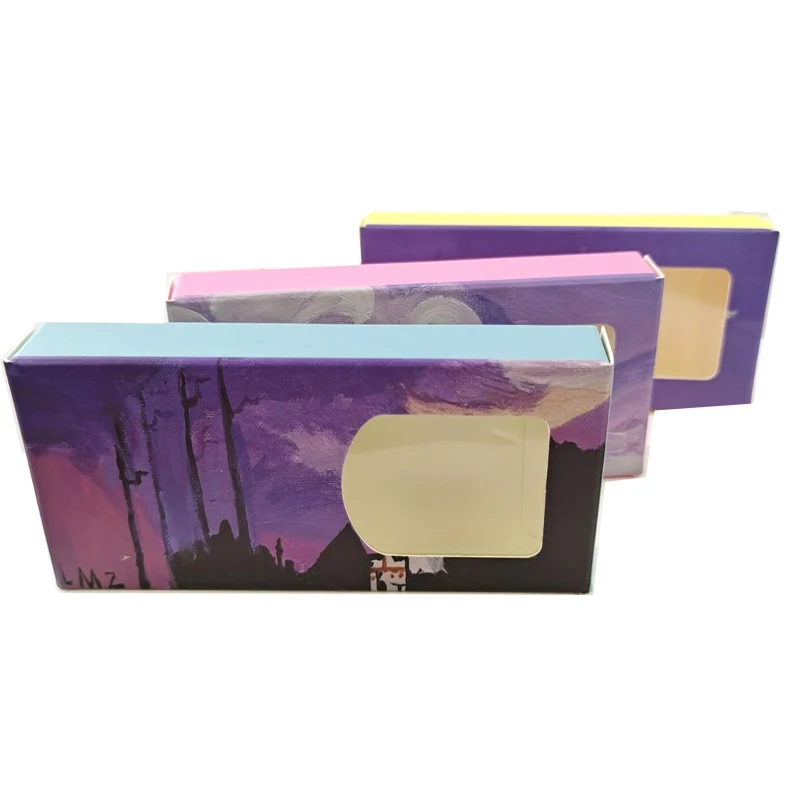 50 шт. прямоугольные коробки для упаковки ресниц 25 мм | Красота и здоровье