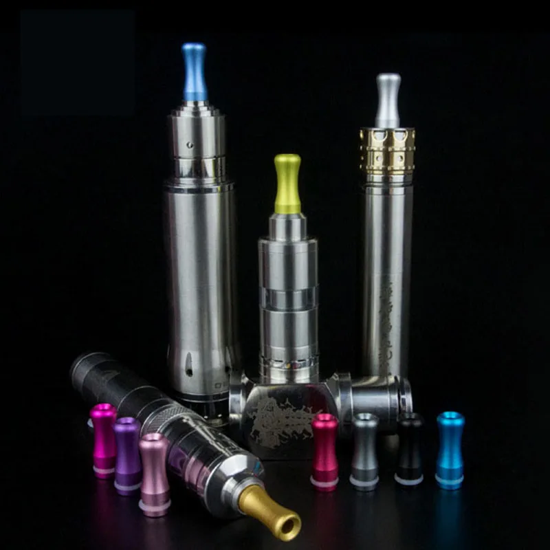 Несколько цветов 510 алюминиевый капельный наконечник Универсальный мундштук для